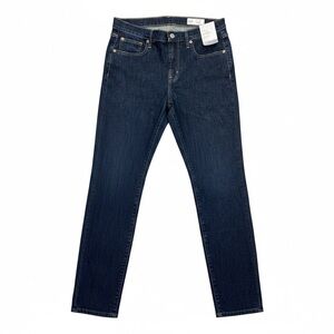 Gap NWT $80 True Skinny Mid Rise Jeans Dark Rinse Wash 12/31 Cotton Stretch